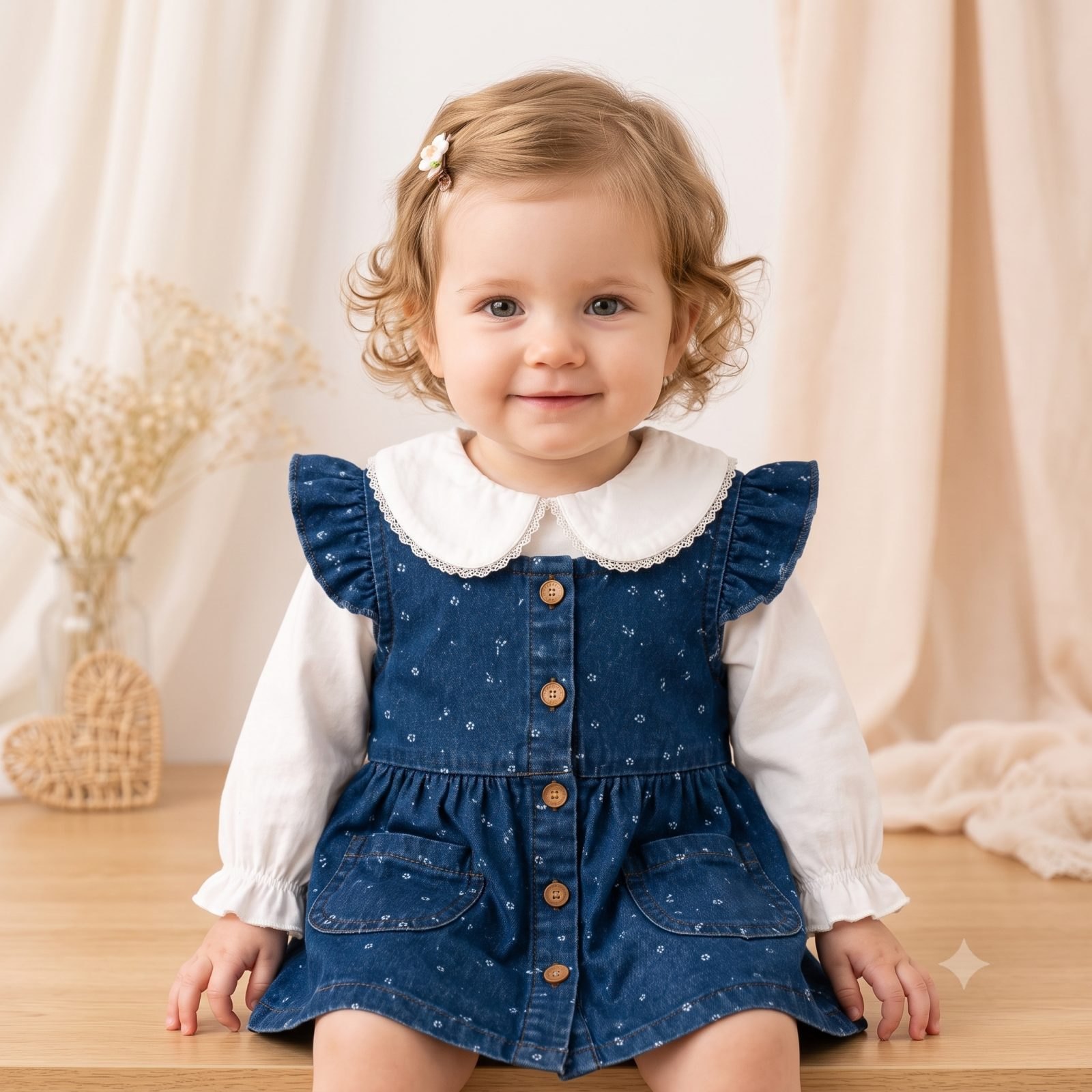 Vestido jeans con blusa - Vestidos (foto 2)