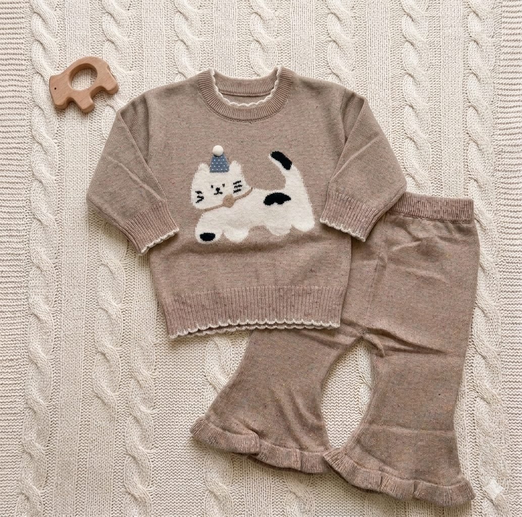 Conjunto hilo gatito - Conjuntos pantalón (foto 3)