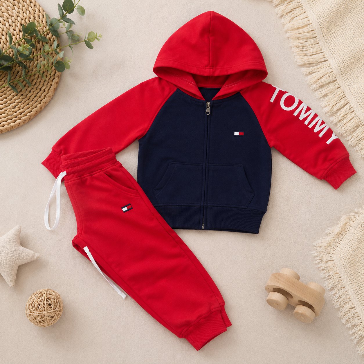 Sudadera Tommy roja - Sudaderas (foto 2)